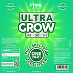 TPS NUTRIENTS Ultra Grow One Part Veg Plant Fertilizer with All NPK Cal-Mag and Micros, 1 Quart (32 oz)