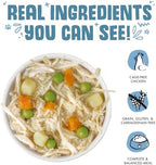 Weruva Classic Dog Food, Grandma's Chicken Soup with Chicken Breast & Veggies, 14oz Can (Pack of 12), Teal (878408004568)