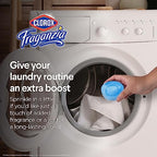 Clorox Fraganzia Laundry Scent Booster Crystals, In-Wash Fragrance Beads for Fresh-Smelling Clothes & Linens, Safe for All Fabrics & Colors, Easy-Pour Bottle, Linen Scent, 70 Oz