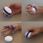 Remedic Hand & Finger Therapy Exerciser – Grip Strength & Dexterity Trainer with Resistance Rings & Exercise Guide – For Weak Hands, Arthritis, Rehab & Daily Function