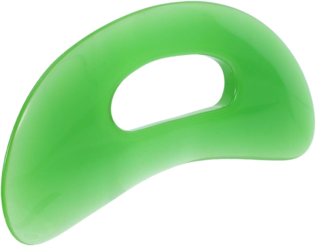 FRCOLOR Massage Tool Unique Shaped Resin Scraper Board for Body Massage Reusable Muscle Scraping Tool for Neck and Full Body Relief and Easy to Use Smooth Edges for Use