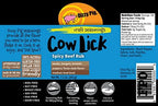 Dizzy Pig Cow Lick Texas-Style Spicy Beef Seasoning Rub (8oz Shaker) - Seasons 30+lbs of Food - Hand Made in the USA - MSG Free, Gluten Free