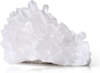 LAIDANLA Clear Quartz Crystal Natural Healing Crystals Stones Cluster Mineral Geode Gemstones for Reiki Energy Balance Calming Effects Wicca 60-80g