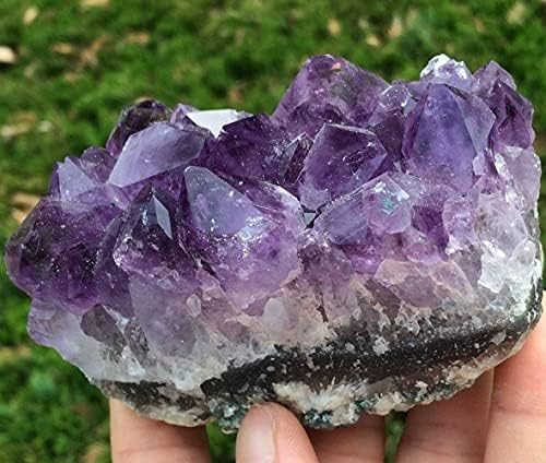 Health & Household Natural Amethyst Beautiful Purple Quartz Geode Crystal Cluster Specimen