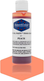 PEACH SOFT GEL PASTE 4.5 OZ Cake Decorating