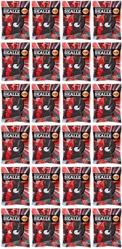 Bubs Skull Raspberry Liquorice 24 Packs of 90g