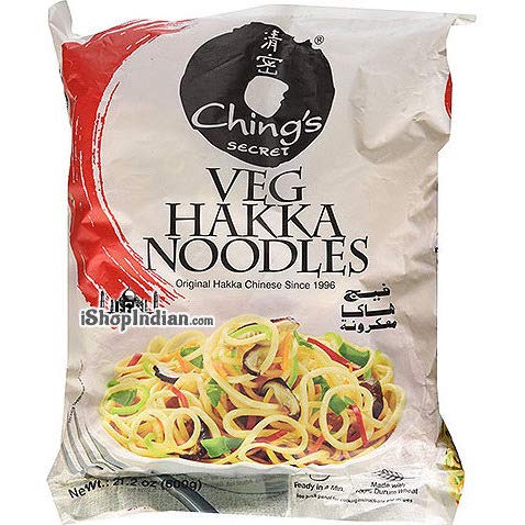 Pack of 2 - Ching's Secret Hakka Veg Noodles - Economy Pack (21.1 Ounces Each)
