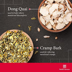 Health Concerns Cramp Bark Plus – Menstrual Cramp Relief & Hormonal Balance – Circulation Support – Dong Quai, Black Cohosh, Bupleurum & Chinese Herbs – Herbal Supplement for Women – 90 Capsules