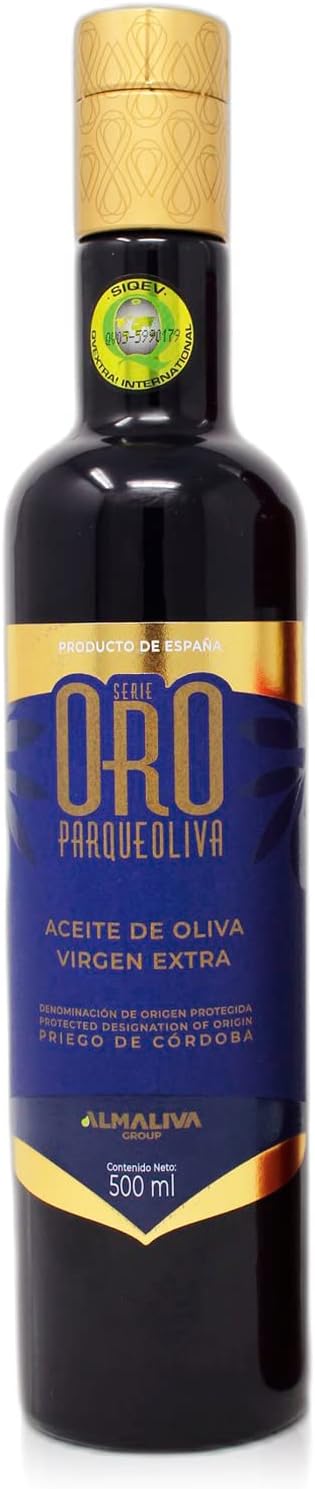 PARQUEOLIVA SERIE ORO (GOLD SERIES) - Extra Virgin Olive Oil (500 ml)