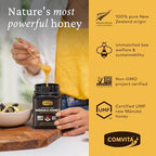 Comvita Manuka Honey UMF 5+ (MGO 83+) - Raw Manuka Honey New Zealand, Pure & Unpasteurized, Superfood for Immune Health, Use in Tea, Wild, Monofloral, Non-GMO - 1kg (32.5 oz)