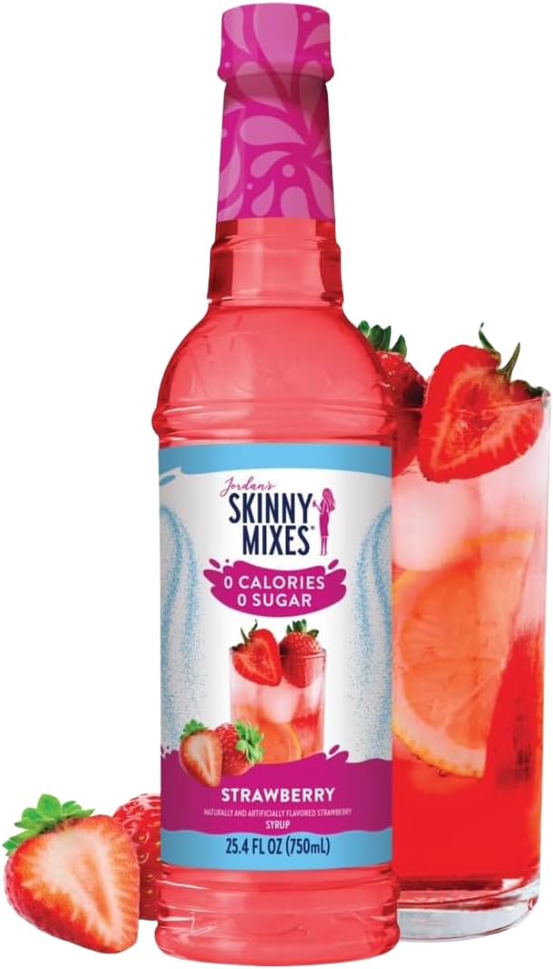 Jordan's Skinny Syrups - Sugar Free Strawberry Syrup