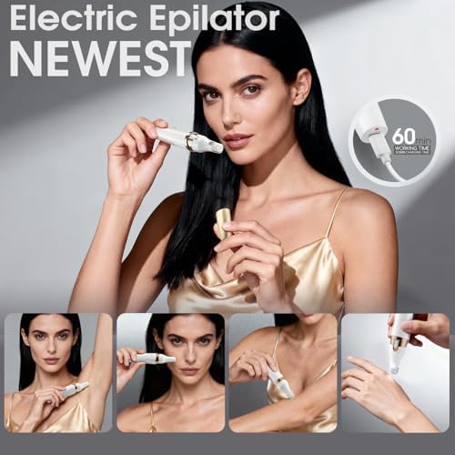 DSP 4-in-1 Beauty Set for Women: Epilator, Hair Removal Device, Electric Shaver & Trimmer,Fast Charging, Includes Accessories – Perfect Home Hair Device