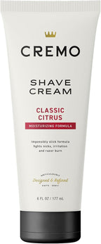 Cremo Original Shave Cream, Astonishingly Superior Ultra-Slick Shaving Cream for Men, Fights Nicks, Cuts and Razor Burn, 6 Fl Oz