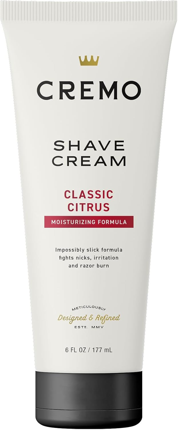 Cremo Original Shave Cream, Astonishingly Superior Ultra-Slick Shaving Cream for Men, Fights Nicks, Cuts and Razor Burn, 6 Fl Oz