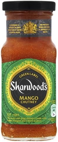Sharwood's Green Label Mango Chutney 6 x 227g