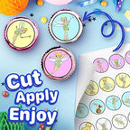 30 x Edible Cupcake Toppers – Fairy Wings Inspired Collection of Edible Cake Decorations | Uncut Edible on Wafer Sheet