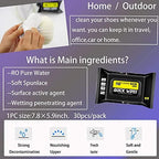 mygezi 2 Pack 60 Pcs Shoe Sneaker Wipes Cleaner Quick Wipes Disposable Travel Portable Removes Dirt, Stains