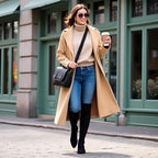Mtzyoa Thigh High Block Heel Boot Women Pointed Toe Stretch Over The Knee Boots