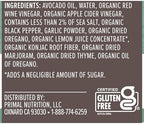 Primal Kitchen Greek Vinaigrette & Marinade Salad Dressing made with Avocado Oil, Whole30 Approved, Certified Paleo, and Keto Certified, 8 Fluid Ounces, 8 Fl Oz (Pack of 1) (PKDRESS-GV6)