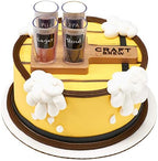 DecoSet® Craft Brew Flight Cake Topper, Re-Usable Cake Decoration, Beer Themed, DecoPac, 25124, Food Safe