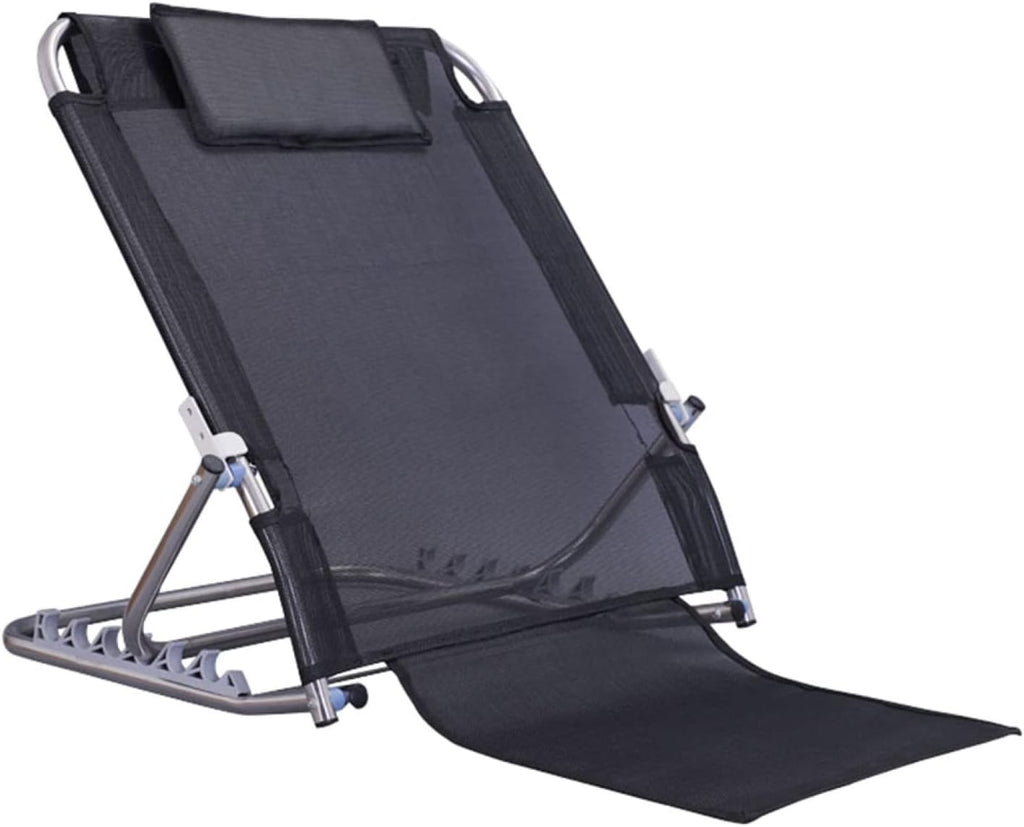 Bed Back Rest Adjustable Angle, Mobility Disability Support Aid,Sit Up Or Reclined Position, Includes Head Pillow, Read, Eat, Watch TV in Bed, for Eldery, Disabled, & Injured,B