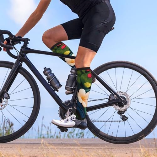 Toucan Print Men'S And Women'S Compression Socks - Suitable For Running And Travel - Breathable Calf Support Socks