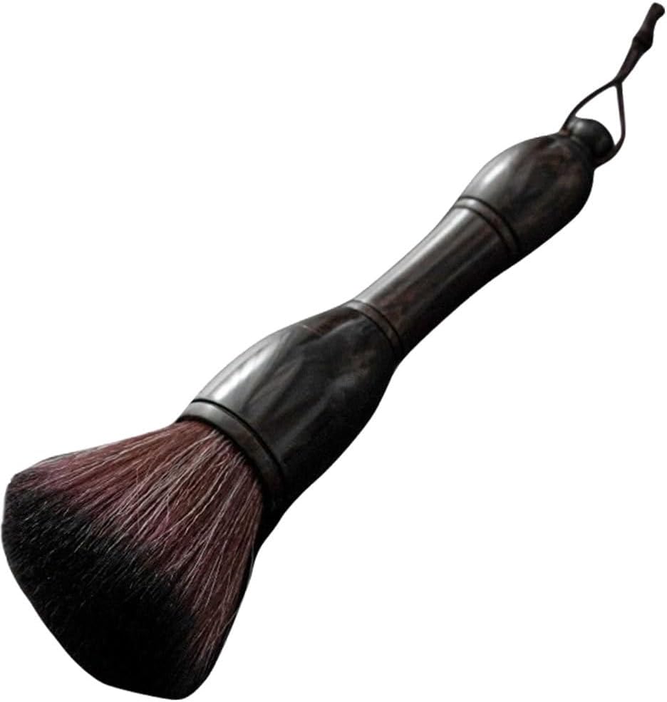 Tea Brush and Pot Pen with Natural Bristles Wooden Handle Small Cleaning Brush for Gongfu Tea Tray Teaware Cleaning in Home Cafe Restaurant Settings