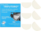 3 Pack Stick On Bifocal Lenses Reader Magnifying Adhesive Reading Lens Sticker Sunglasses Diving Scuba Mask Goggles Glasses Magnifier Add On (2.0, x)