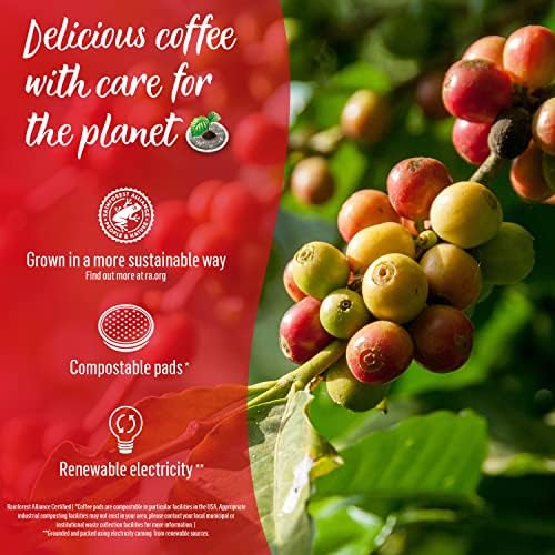 Senseo Strong Dark Roast Coffee Pods – 144 Count (3 Packs) – Bold & Intense Flavor with Rich Crema – Single-Serve Coffee Pads Compatible with Senseo & PeleCom Machines