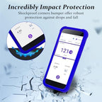 YOUSHARES Silicone Case for Omnipod 5 Receiver, Anti Slip Protective Cover Soft Gel Skin Suitable for Omnipod Device (Blue)