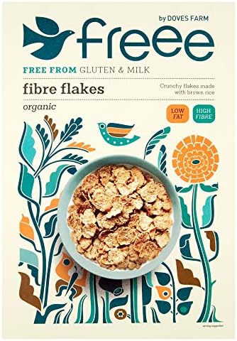 DOVES FARM Organic Fibre Flakes Cereal, 375 GR