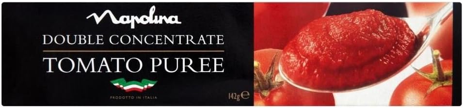 Napolina Tomato Puree Tube 142g - Pack of 6
