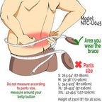 NeoTech Care Back Belt Support for Men or Women - Breathable & Adjustable Lower Back Brace - Double Pull Compression Straps (Gray, Size XL)