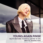 KEVIN.MURPHY YOUNG.AGAIN.RINSE - Moisturising Anti-Ageing Conditioner - For Ageing, Dry, Damaged & Brittle Hair - Hair Repair - With Amino Acids - Sulphate & Paraben Free - 250 mL / 8.4 fl oz