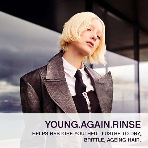 KEVIN.MURPHY YOUNG.AGAIN.RINSE - Moisturising Anti-Ageing Conditioner - For Ageing, Dry, Damaged & Brittle Hair - Hair Repair - With Amino Acids - Sulphate & Paraben Free - 250 mL / 8.4 fl oz