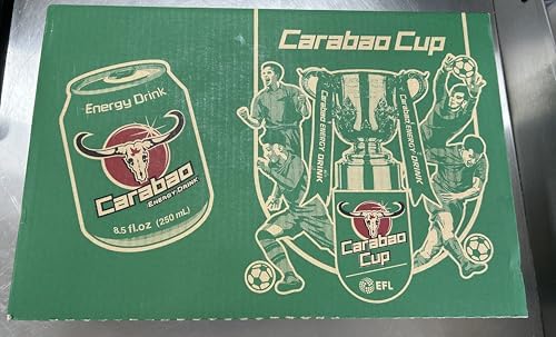 The Original Packaging & Original Formula Carabao Energy Drink 8.5 fl oz (250ml) Product of Thailand. - (pack of 24)