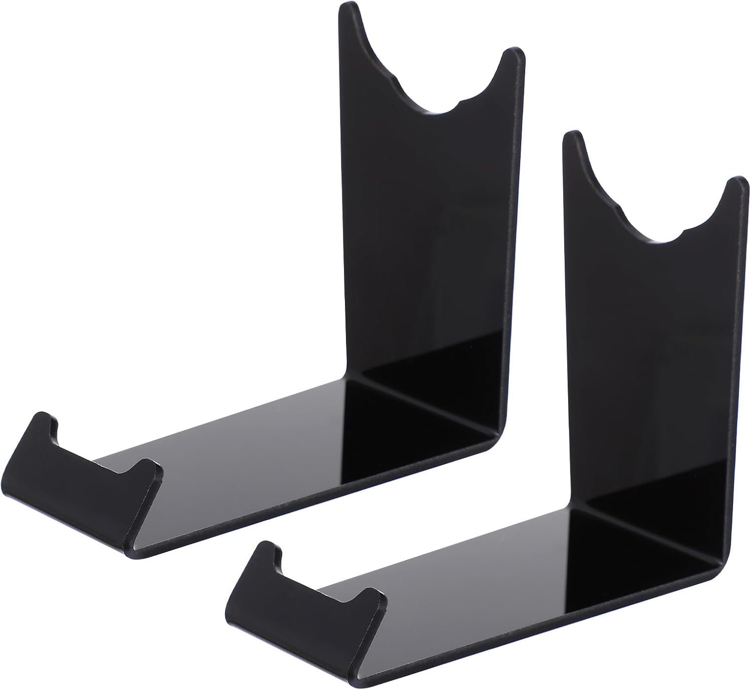 Abaodam Electric Razor Holder Stand 2pcs Acrylic Storage Brackets for Electric Shaver and Nose Hair Trimmer Desktop Display Rack for Men's Shaving Accessories