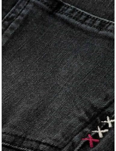 Girls' Wide Leg Wave Jeans in Black by Scotch & Soda