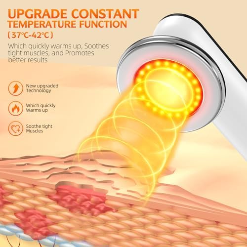 COMEBY Body Sculpting Machine - Professional Cordless Cellulite Massager - Suitable for Belly, Neck, Leg, Hip, Arm