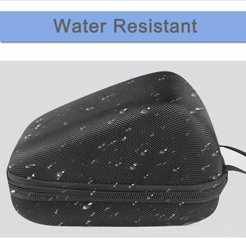 Carrying Case for Omron 5 Series Wireless Upper Arm Blood Pressure Monitor OMRON BP7250 /BP5000/ BP5100/BP7100 Monitors, Mesh Pocket for Batteries and Charger and Cuff (Black)