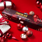 Hot Chocolate Bombs Marshmallow Filled Balls - Set of 6-2 Flavors White & Red Swirl Caramel & Fudge Brownie Candy Chocolates Winter - Best Cocoa Filled Marshmallows - Bomb Gift Set, Delicious Gifts