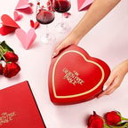 Gluten Free Palace Heart Shaped Tin – Assorted Gluten Free Chocolate Covered Cookies & Premium Milk Chocolate – Gourmet Gift Box for Family, Friends, Colleagues, & Adults