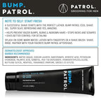 Bump Patrol Cool Shave Gel - Sensitive Clear Shaving Gel With Menthol Prevents Razor Burn, Bumps, Ingrown Hair - 4 Ounces 3 Pack