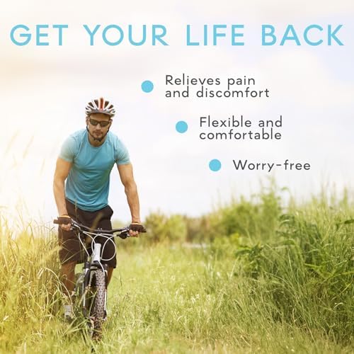 Adamson Inguinal Hernia Support Belt for Men I Fits Left or Right Side I Post Surgery Men and Womens Hernia Support Truss for Inguinal, Groin Hernias I Adjustable Waist Strap