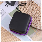 1pc Case Slots Capacity Storage Bag Water-resistant Design Portable Roller Bottle Organizer Strong Zipper