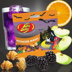 Sweetzo Monster Mash Jelly Beans Assorted Flavors Halloween 2024 Candy, Vegetarian, OU Kosher, Treat Candies (Pack of 3)