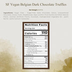 Andy Anand Sugar Free Vegan Belgian Dark Chocolate Truffles, Assorted Gourmet Luxury Gift Box, Dairy & Soy Free, | Delicious, You Won't Believe it's Diabetic Friendly | Sweetened with Stevia - 25 Pc