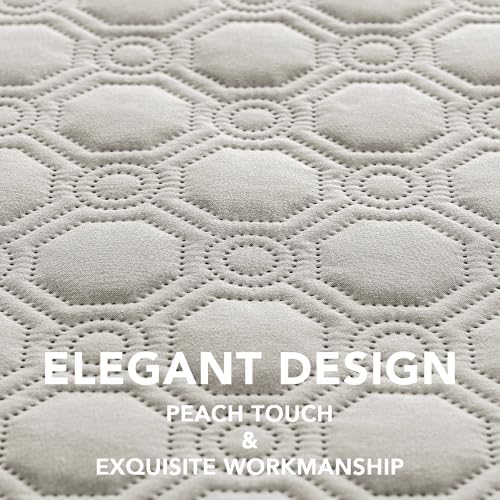 H.VERSAILTEX 100% Waterproof Couch Covers for Sofa Triple Non-Slip Sofa Slipcovers with Storage Pocket Thick Soft Sofa Covers for Pets Washable(XL Sofa, French Oak)