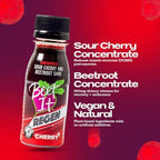 Beet It Regen Cherry+ Energy Shots 70ml – Beet Juice & Tart Cherry Juice Concentrate to Boost Muscle Recovery & Endurance – 200mg Dietary Nitrates – Pack of 15