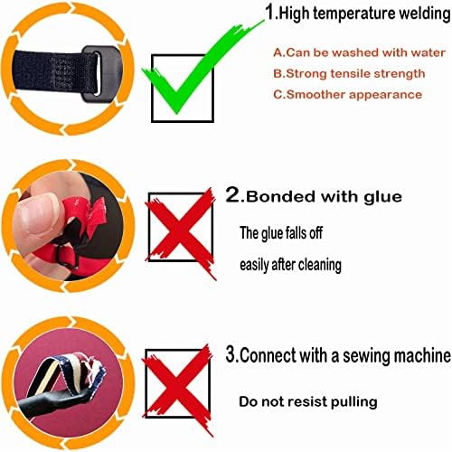 KSACLE Adjustable Glasses Strap - 4 Pack No Tail Eyeglass Straps, Universal Fit Rope Eyewear Retainer, Sport Unisex Sunglass